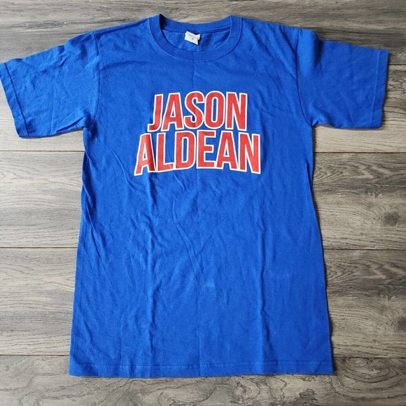 Anvil Other - Jason Aldean Tour Concert T-Shirt Men's S 2013 Chicago Wrigley